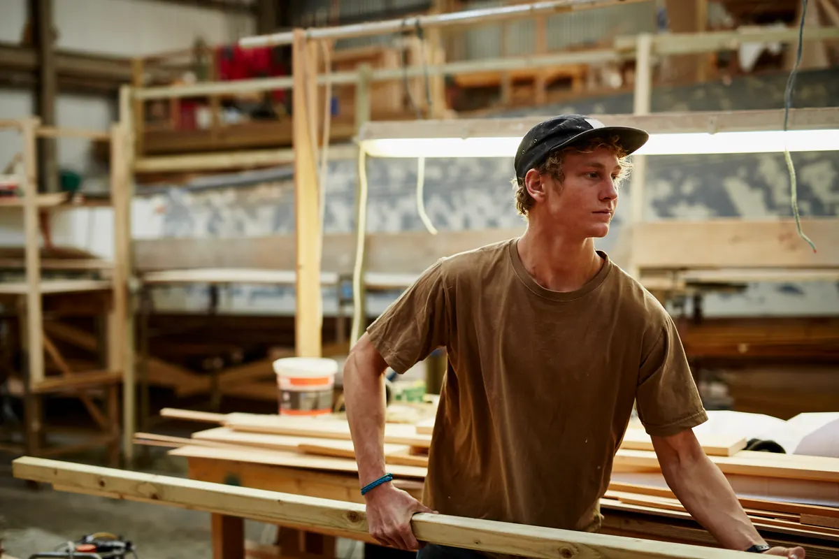 Trades candidate on site
